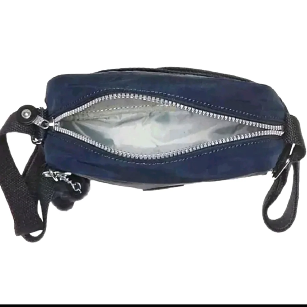 Kipling Dee II Navy Crossbody Bag with BagCharm –Excellent Condition
